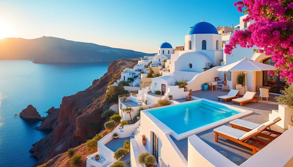 découvrez nos conseils pour choisir l'hôtel parfait à santorin et profitez d'un séjour inoubliable sur cette île paradisiaque.
