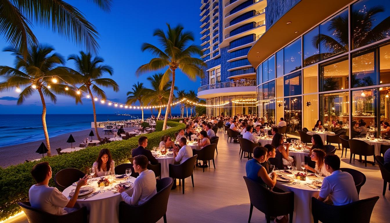 découvrez les meilleurs restaurants à fontainebleau hotel miami beach : une sélection gourmande alliant saveurs locales et cuisine internationale pour une expérience culinaire inoubliable.