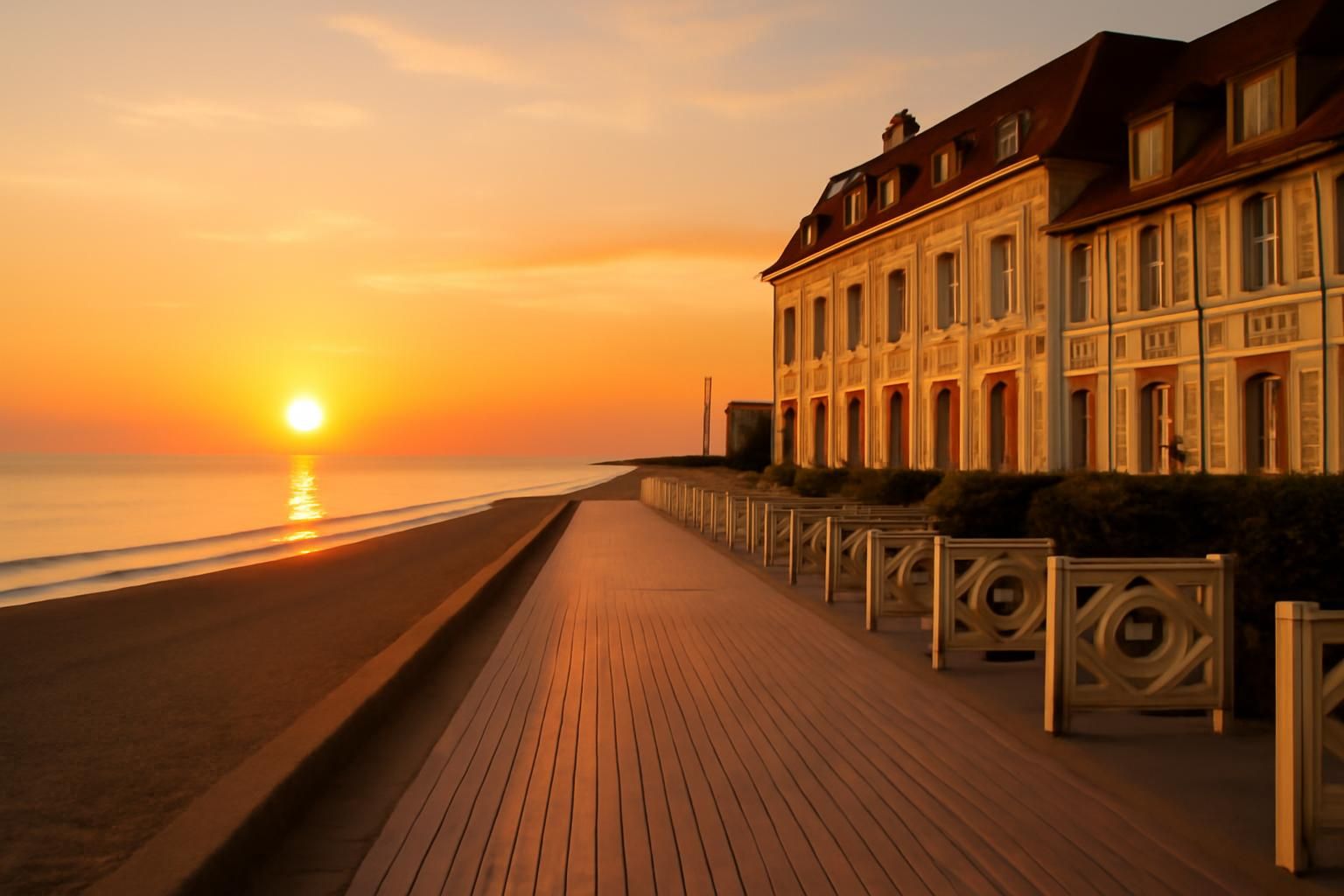 plongez dans le confort et l'élégance de l'hôtel deauville beach resort pour des vacances inoubliables en 2026, alliant détente, activités et paysage exceptionnel.