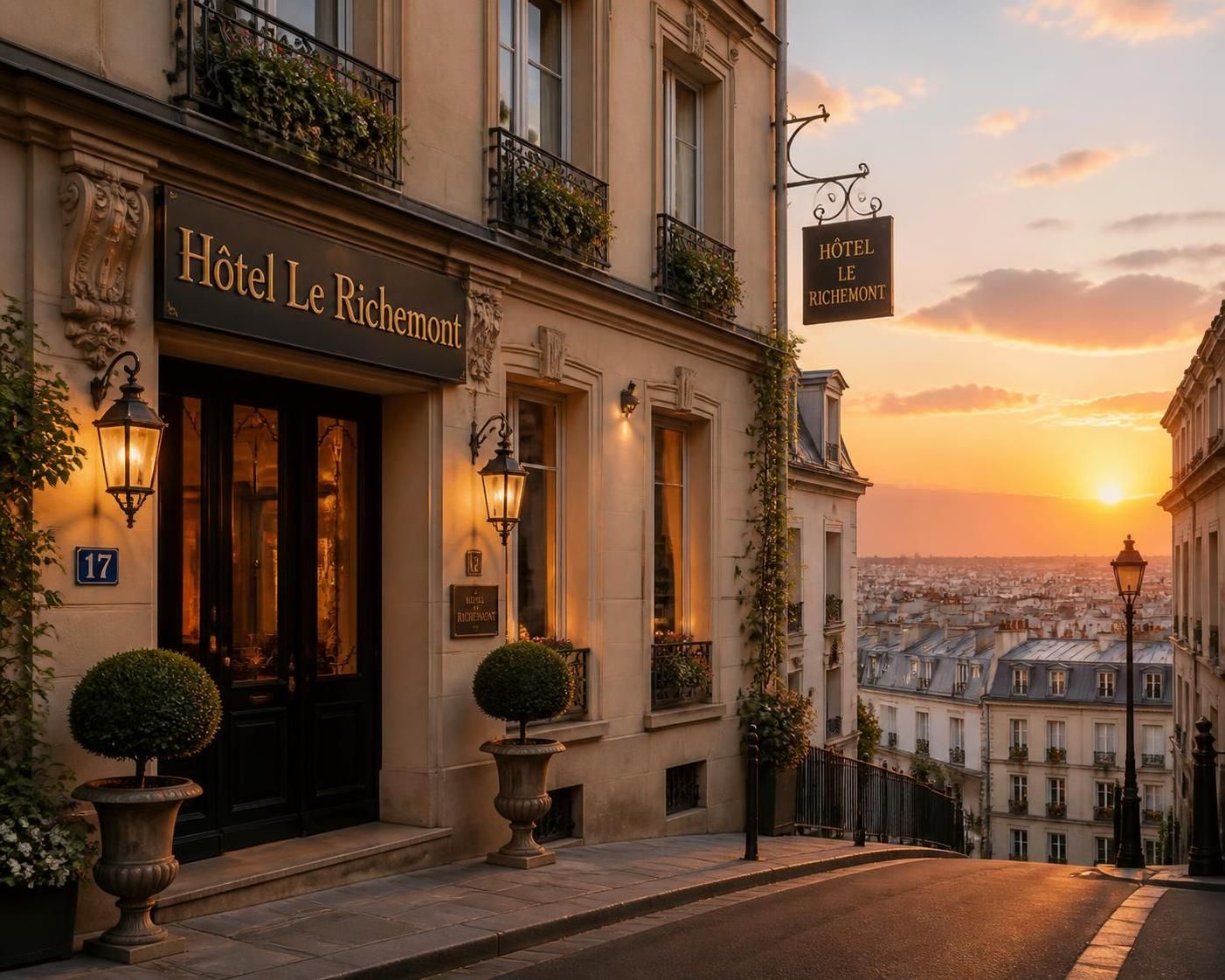 découvrez le charme et le confort de l'hôtel le richemont à paris, un lieu idéal pour un séjour alliant élégance, convivialité et emplacement central.
