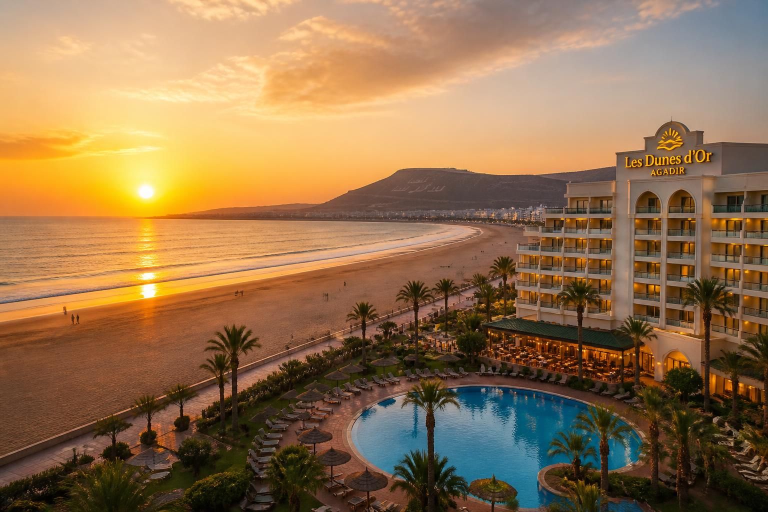 découvrez les atouts de l'hôtel agadir les dunes d'or pour un séjour inoubliable alliant confort, détente et une localisation idéale au cœur d'agadir.