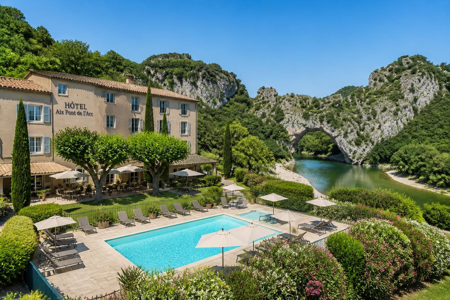 découvrez l’hôtel aix pont de l’arc, alliant confort moderne et charme provençal au cœur de la provence, pour un séjour inoubliable alliant détente et authenticité.