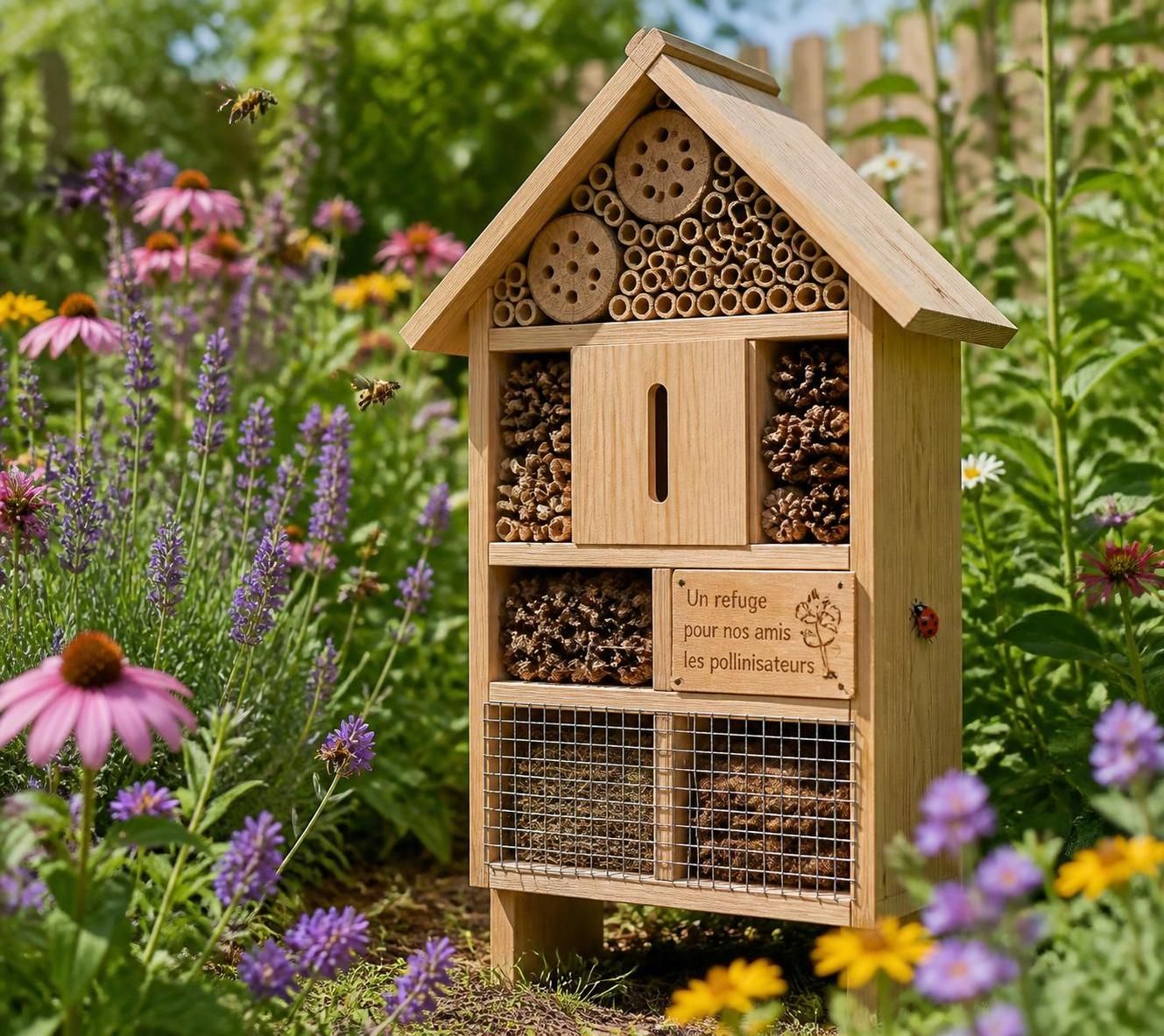 découvrez pourquoi et comment créer un hôtel à insectes pour soutenir la biodiversité, favoriser la pollinisation et protéger les petits alliés de votre jardin.