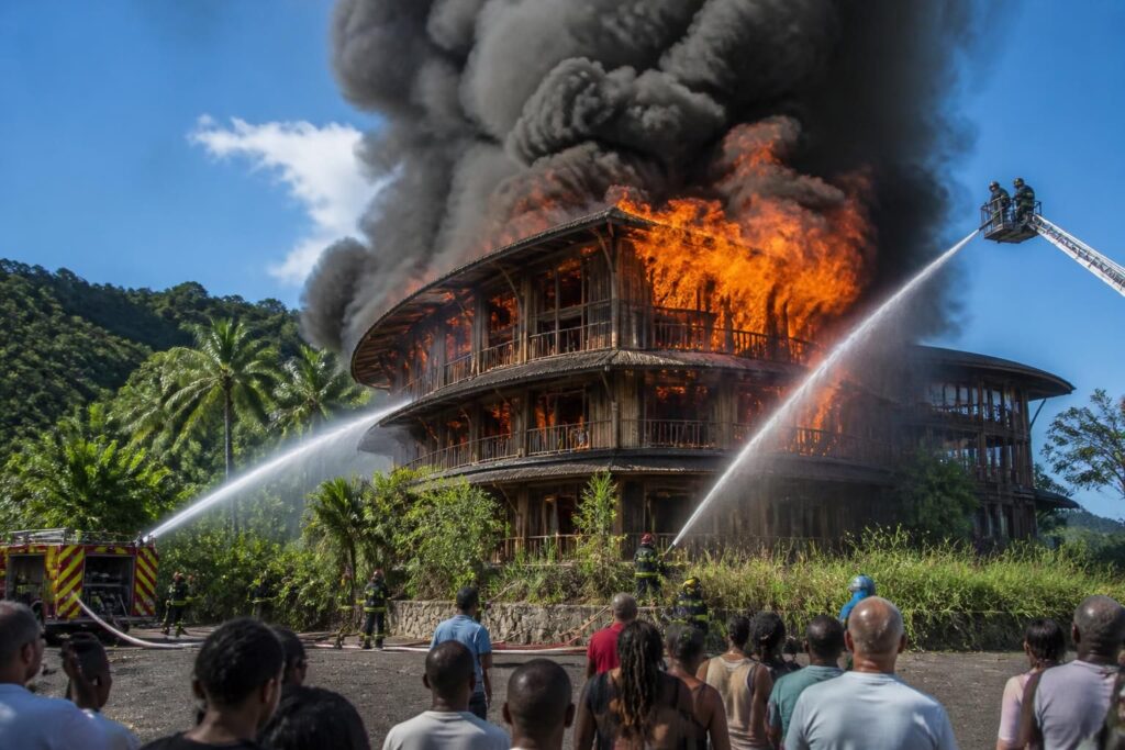 découvrez les informations essentielles sur l'incendie survenu à l’hôtel bambou en martinique : causes, impacts et mesures prises.