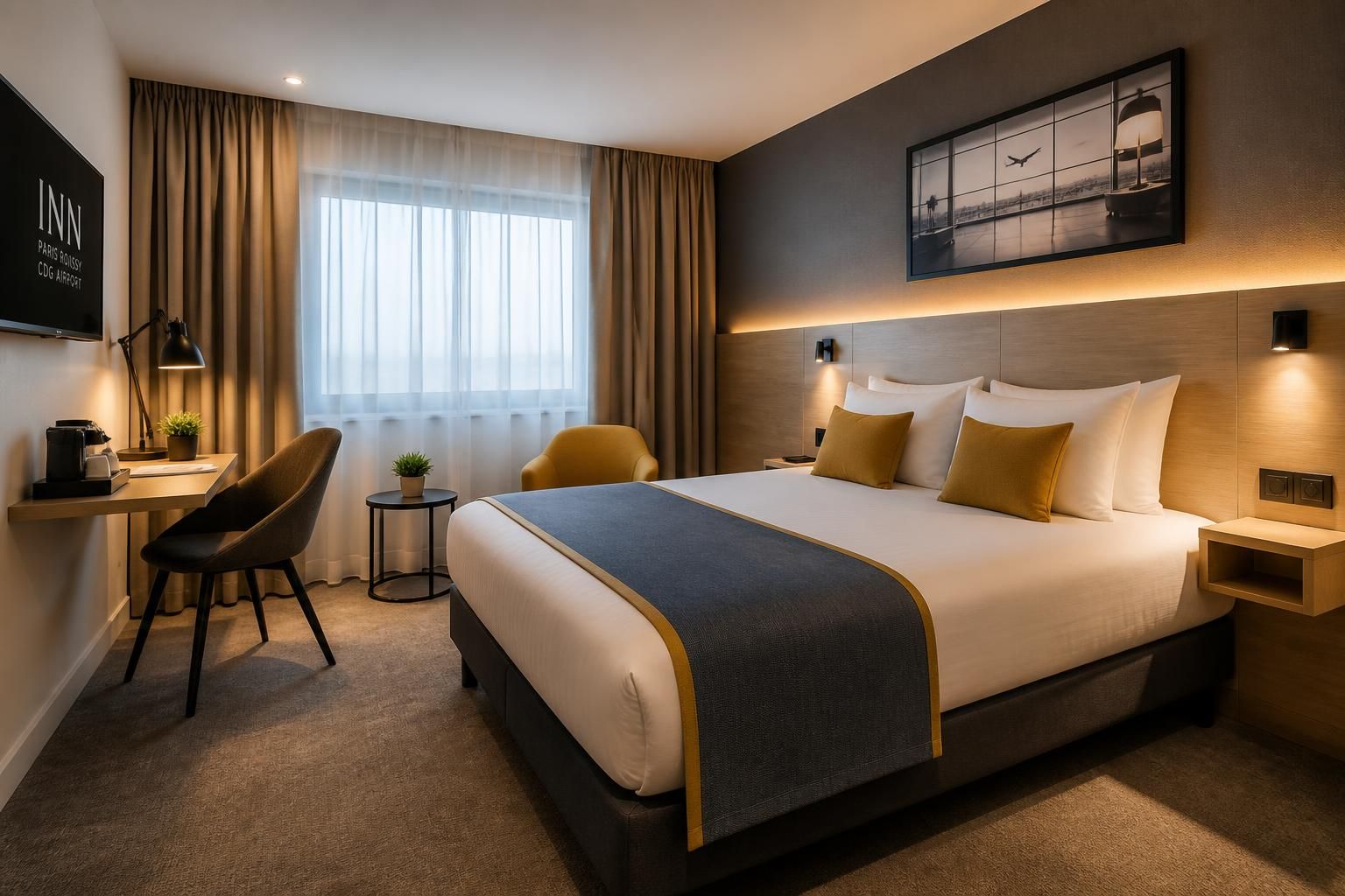 découvrez le confort exceptionnel de l'hôtel inn paris roissy cdg airport, idéalement situé à proximité de l'aéroport pour un séjour pratique et agréable.
