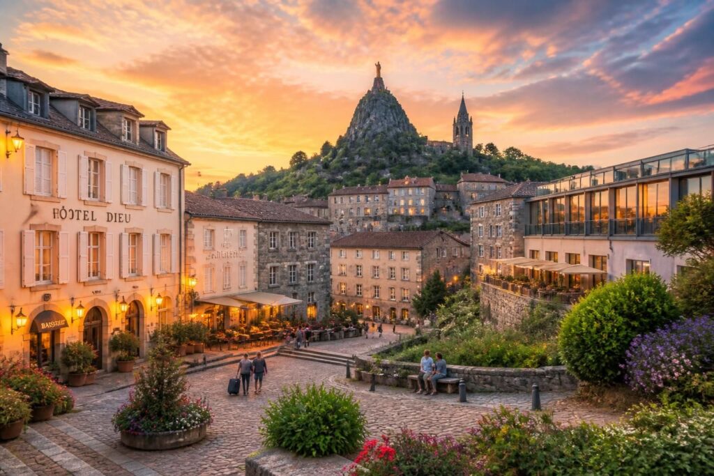trouvez les meilleurs hôtels au puy en velay pour un séjour inoubliable alliant confort, charme et convivialité au cœur de cette ville historique.